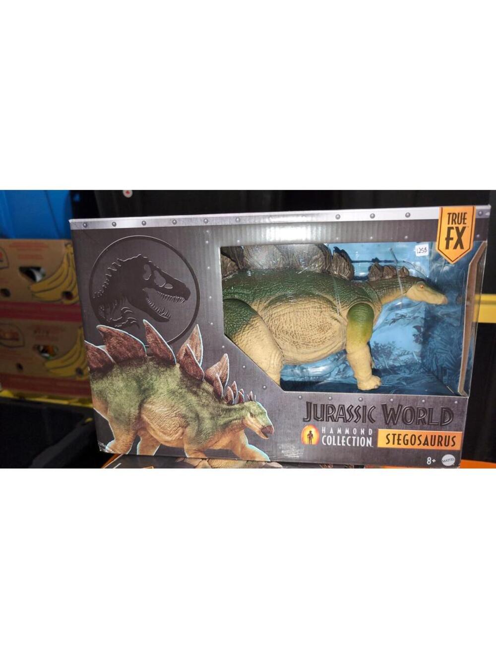 Mattel Jurassic World Hammond Collection Stegosaurus 44cm Figure Green JCH08